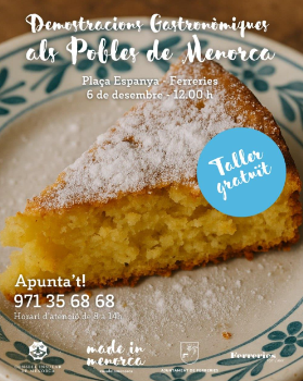 Demostracions gastronòmiques als pobles de Menorca