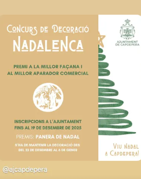 Capdepera impulsa el Concurs de Decoració Nadalenca 2025