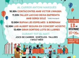 Little Rata omple de literatura, jocs i música el carrer Antoni Marquès