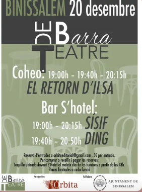 De Barra a Teatre a Binissalem