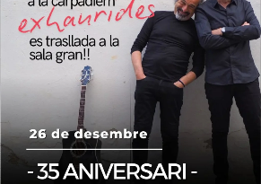 Canvi d’espai per al concert del 35è aniversari de Daniel Higiénico