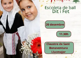Actuació de Nadal de l’Escoleta de Ball Dit i Fet a Llucmajor