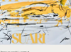 Pep Suari inaugura exposició amb vermut a Ca ses Monges (Portol)