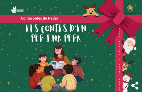 Contacontes de Nadal amb “Els contes d’en Pep i na Pepa” al Claustre del Carme