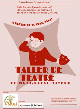 Taller de teatre al Molí del Rafal-Vivero per fomentar la creativitat i el joc escènic