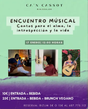 Trobada musical a Ca’n Cassot per connectar amb la música i la introspecció