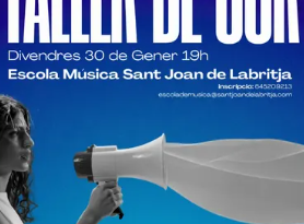 Taller de Cor gratuït a Sant Joan per descobrir la veu i l’expressió col·lectiva