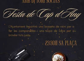 Festa de Cap d’Any a Fornalutx amb DJ Toni Socias i brindis popular