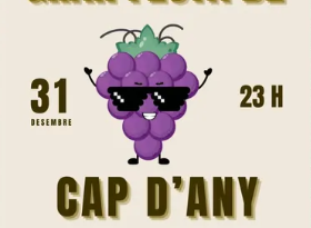 Gran festa de Cap d’Any a la plaça del Rector Rubí de Manacor amb música en directe i DJ