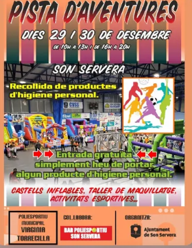 Son Servera acull una gran pista d’aventures amb activitats infantils i esportives