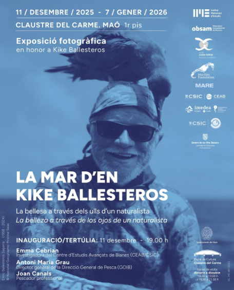 El Claustre del Carme acull l’exposició fotogràfica «La mar d’en Kike Ballesteros»