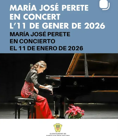 María José Perete ofrece un concierto de piano en Santa Eulària des Riu