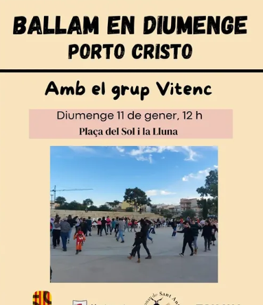 Ballam en diumenge omple Porto Cristo de música i ball popular