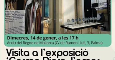 Visita comentada a l’exposició ‘Carme Riera, l’amor, la mar’ a càrrec de Conxa Alcover