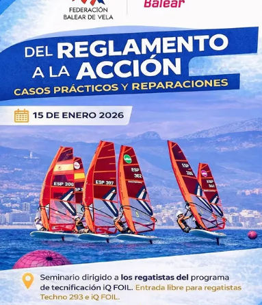 ‘Del reglamento a la acción’: seminario práctico para regatistas en Mallorca