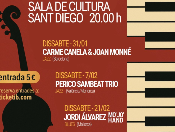 El 6è cicle Jazz & Blues omple Alaior de música en directe durant l’hivern