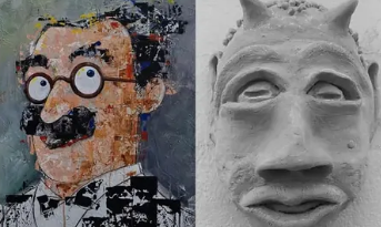 «Traços i terra», una exposició de pintura i ceràmica per Sant Antoni a sa Pobla