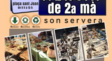 Son Servera impulsa el Mercat de 2a mà com a espai de reutilització i consum responsable