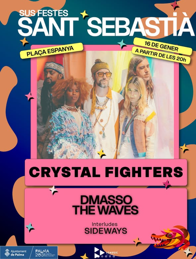 Crystal Fighters encapçalen una de les nits més esperades de Sant Sebastià 2026 a la plaça d’Espanya