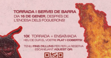 El fogueró de Sant Antoni 2026 a Petra obre inscripcions per al sopar popular