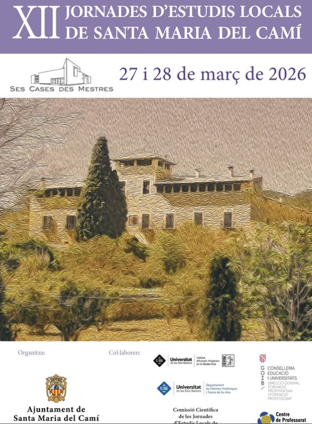 Santa Maria del Camí obre la convocatòria per a les XII Jornades d’Estudis Locals
