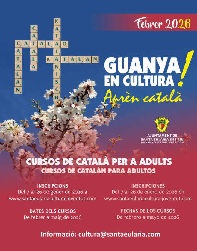 S’obren les inscripcions als cursos de català per a adults a Santa Eulària des Riu