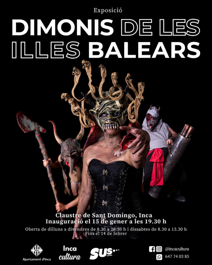 Els dimonis de les Illes Balears prenen protagonisme en una exposició fotogràfica a Inca