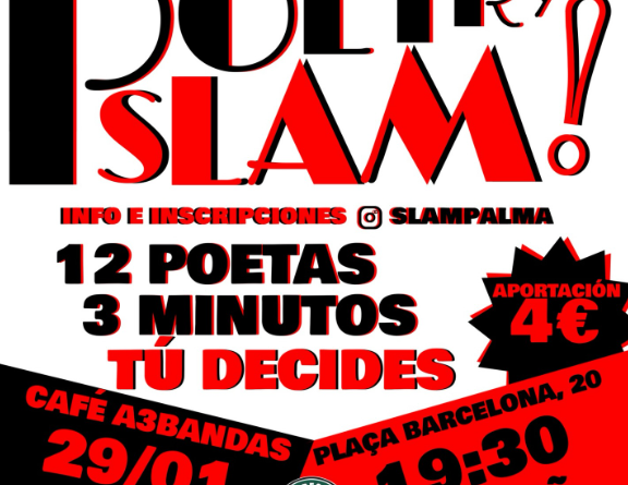 Poetry Slam! Palma torna a donar veu a la poesia més viva