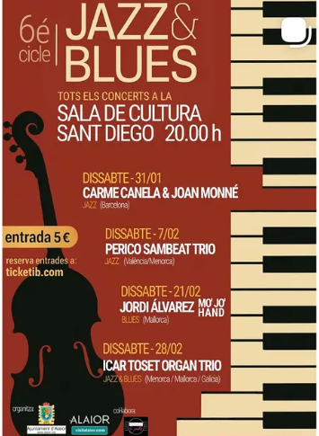 Alaior celebra el 6è Cicle Jazz & Blues amb quatre concerts de primer nivell