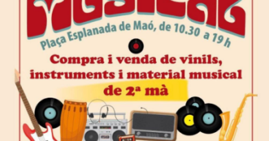 El Rastre Musical torna a Maó amb vinils, instruments i música en directe