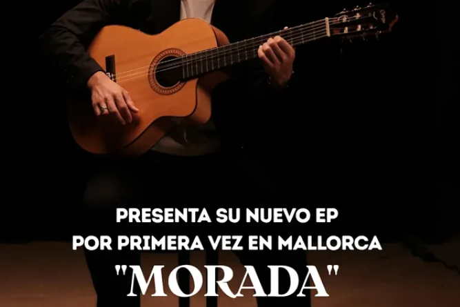 Carlos Gómez presenta Morada, el seu nou EP, en un concert molt especial a Mallorca