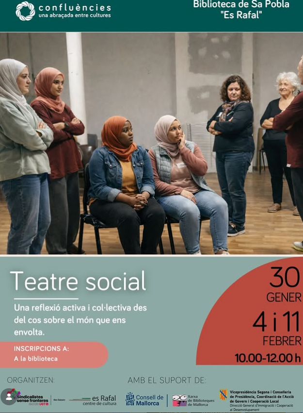 El teatre social obre un espai de trobada i expressió a Sa Pobla amb la IV edició de Confluències