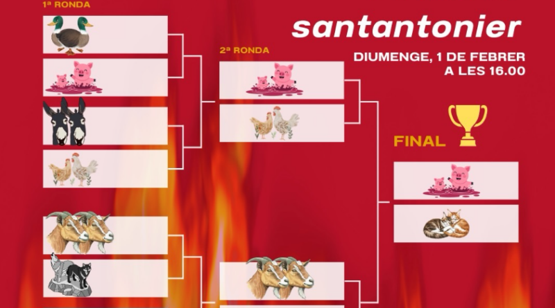El truc més animal arriba a Gràcia per tancar Sant Antoni