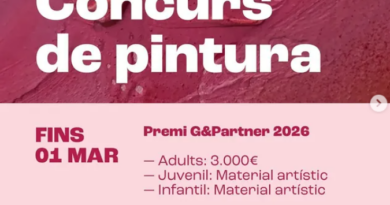 El Centre d’Art S’Estació convoca el Concurs de Pintura Premi G&Partner 2026