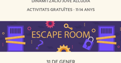 Alcúdia proposa un Escape Room juvenil dins el programa Hivern Jove