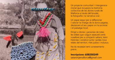 Sencelles acull el taller “Brodant la memòria” per reivindicar el llegat de les dones rurals