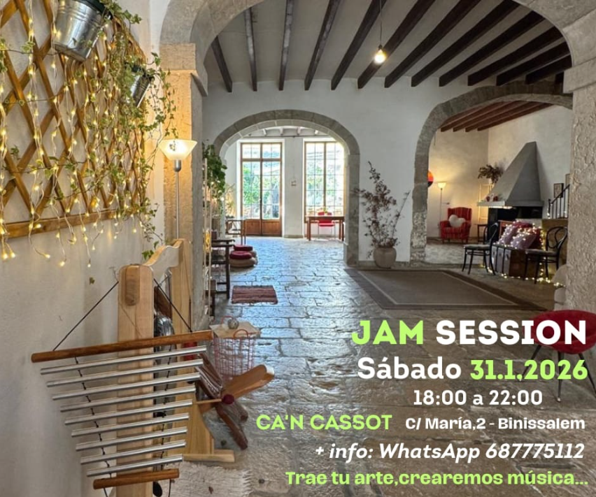 Can Cassot acull una Jam Session oberta a creadors i músics a Binissalem