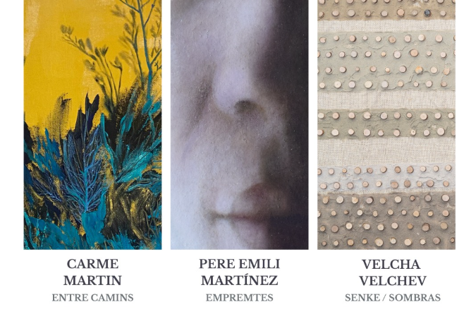 Can Gelabert inaugura tres exposicions d’art contemporani a Binissalem