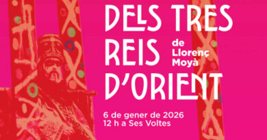 La ‘Adoració dels Tres Reis d’Orient’ torna a Ses Voltes per cloure les festes de Nadal a Palma
