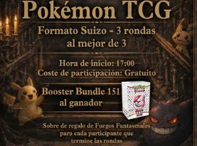 Palma acull un Torneig Pokémon TCG gratuït amb format suís aquest mes de gener