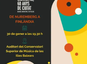 La Banda Municipal de Palma celebra 60 anys de música amb un concert especial a l’Auditori del Conservatori