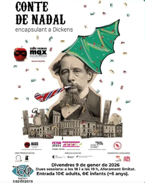 ‘Conte de Nadal’, un clàssic de Dickens arriba als escenaris amb una proposta familiar i plena d’imaginació