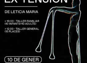 El taller corporal ‘Ex-tensió’ de Leticia Maria explora el moviment i la consciència del cos a Sa Refinadora