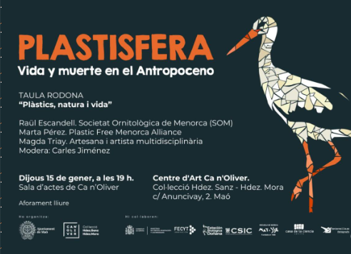 Plastisfera: vida i mort en l’Antropocè, una trobada per pensar el plàstic des de la ciència, l’art i l’activisme