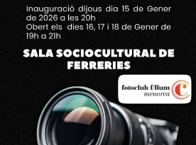 Ferreries celebra Sant Antoni 2026 amb una exposició fotogràfica col·lectiva