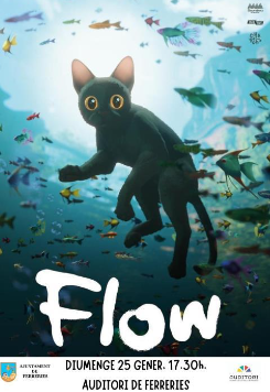 ‘Flow’ arriba a l’Auditori de Ferreries amb una aventura animada plena de sensibilitat i emoció
