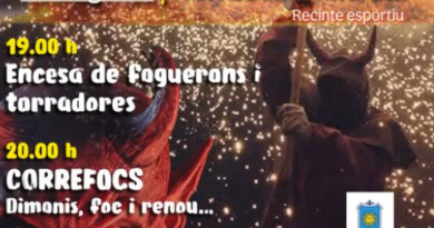 Foguerons i correfoc encendran Sa Coma amb una nit de foc, tradició i festa popular