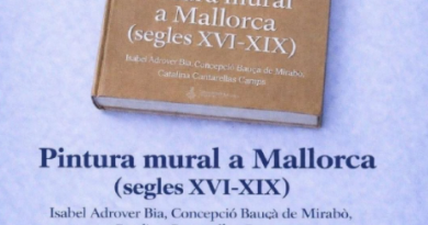 La Biblioteca de Cort acull la presentació del llibre Pintura mural a Mallorca (segles XVI–XIX)