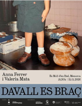 “Davall es braç” arriba a Es Mercadal dins la Mostra Oberta #47 amb un diàleg artístic al voltant del pa