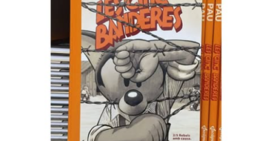 Santanyí acull la presentació del còmic “Les 5 banderes. Rebels amb causa”